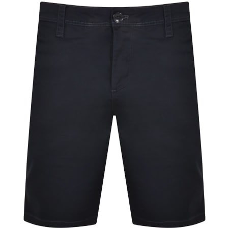 Armani Exchange Logo Sweat Shorts Navy